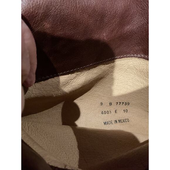 Frye - 77739 - Shirley- Over The Knee Brown Leather Riding Boots - 9B - Picture 11 of 15